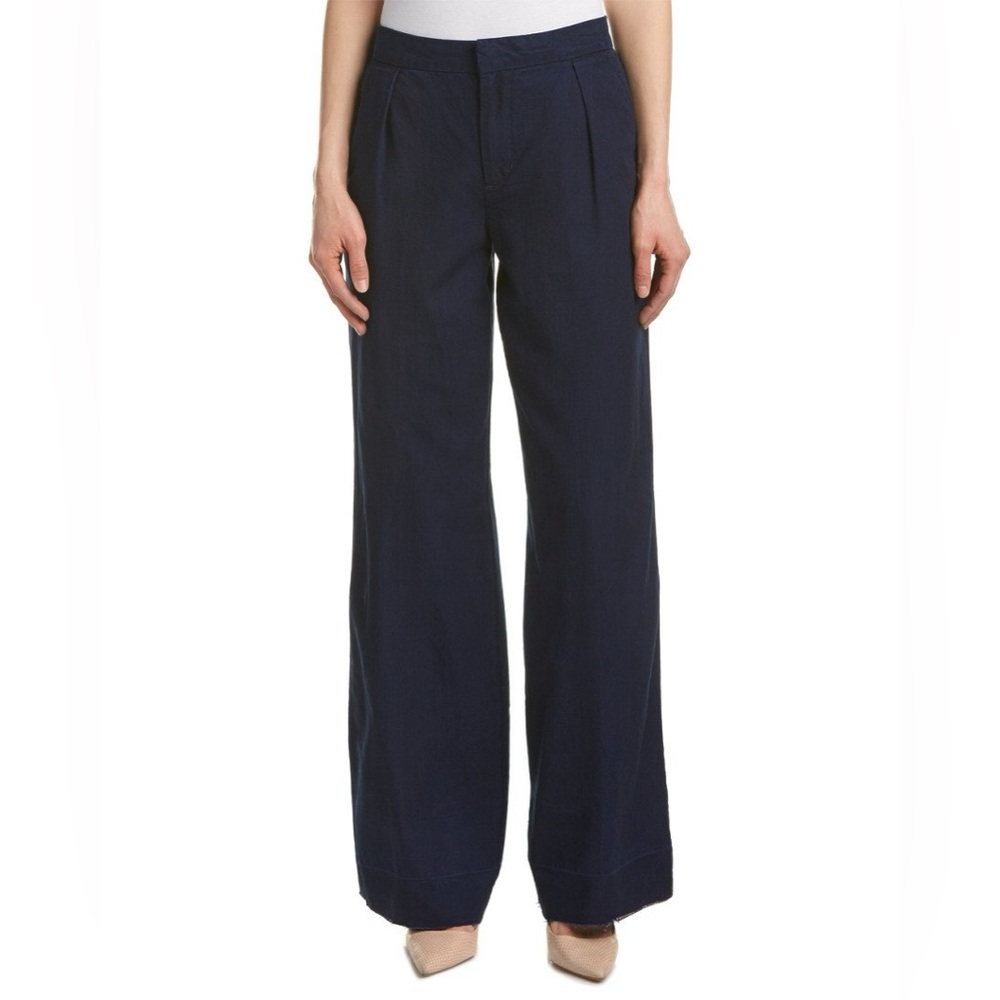 Joe’s Jeans size 25 The Bessie - Navy Blue high rise Wide-Leg trouser Pants nwt